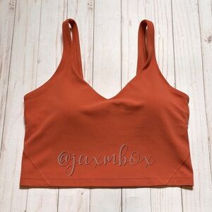 Lululemon Align Tank Top Canyon Orange Size 8